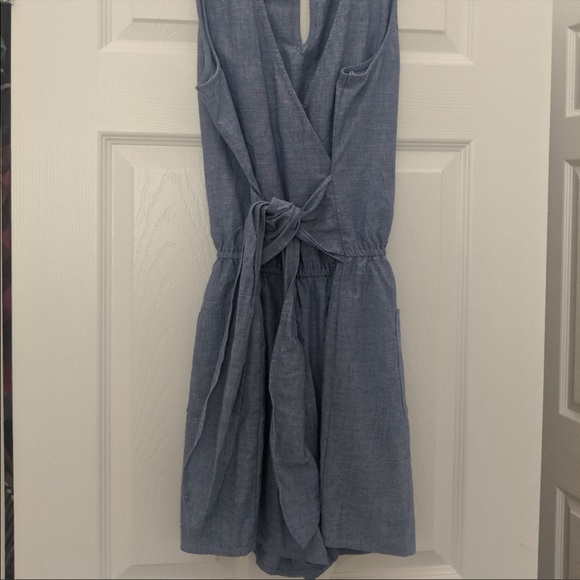 Loft Chambray Romper - Picture 4 of 4
